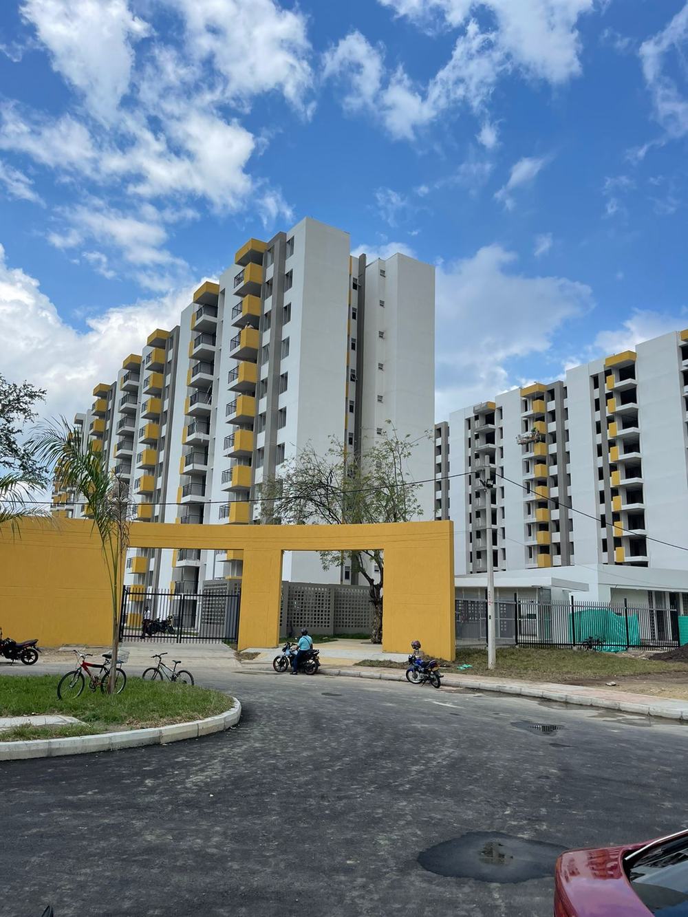 Conjunto residencial terminado