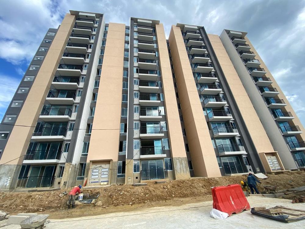 Torres de apartamentos terminadas